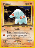 Phanpy 43/111 — Pokémon Neo Genesis card