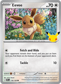 Eevee 116/128 — Pokémon 30th Celebration catalogue reference
