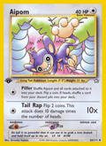 Aipom 26/111 — Pokémon Neo Genesis card