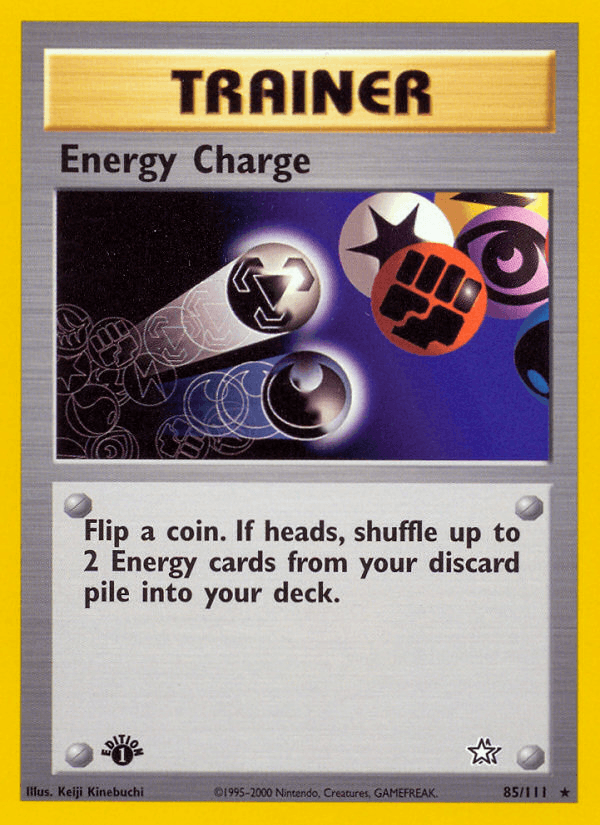 Energy Charge 85/111 — Pokémon Neo Genesis card