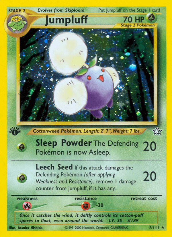 Jumpluff 7/111 — Pokémon Neo Genesis card
