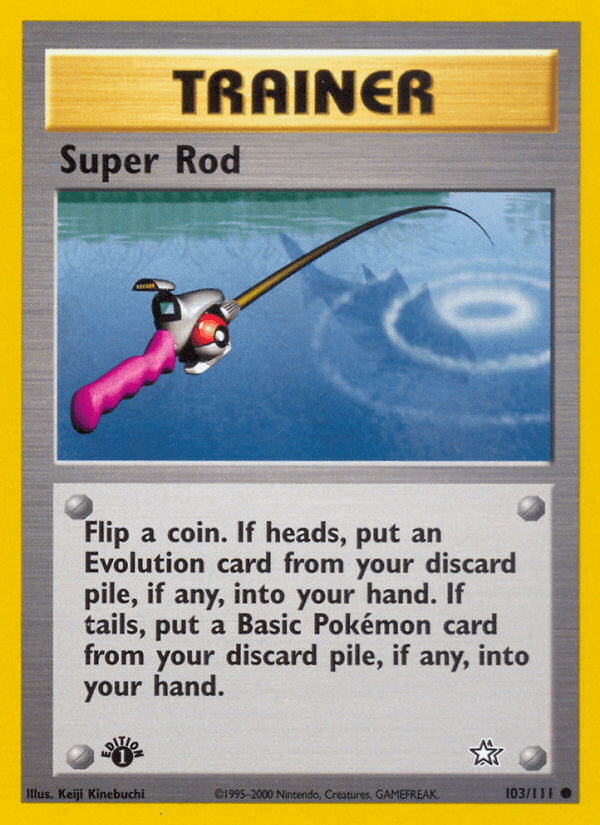 Super Rod 103/111 — Pokémon Neo Genesis card