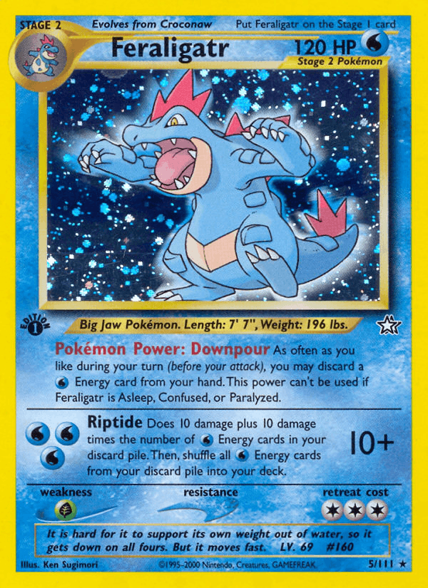 Feraligatr 5/111 — Pokémon Neo Genesis card