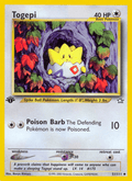 Togepi 51/111 — Pokémon Neo Genesis card
