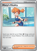Misty's Vitality 80/84 — Pokémon Pitch Black catalogue reference