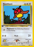 Hoothoot 60/111 — Pokémon Neo Genesis card