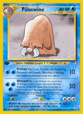 Piloswine 44/111 — Pokémon Neo Genesis card