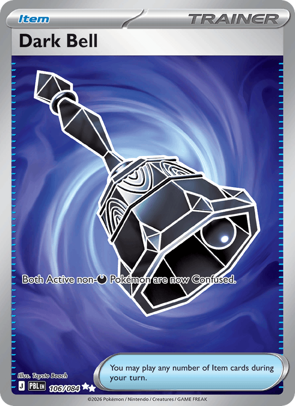 Dark Bell 106/84 — Pokémon Pitch Black catalogue reference