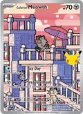Galarian Meowth 141/128 — Pokémon 30th Celebration catalogue reference