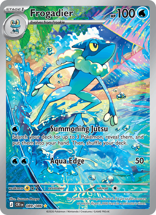 Frogadier 89/86 — Pokémon Chaos Rising catalogue reference