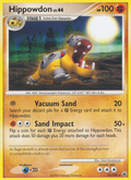 Hippowdon 21/100 Pokémon Majestic Dawn (2008) English card — catalogue reference