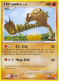 Hitmonlee 100/146 Pokémon Legends Awakened (2008) English card — catalogue reference