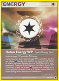 Holon Energy WP 86/101 Pokémon EX Dragon Frontiers (2006) English card — catalogue reference