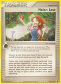 Holon Lass 92/113 Pokémon EX Delta Species (2005) English card — catalogue reference