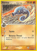 Horsea δ 31/101 Pokémon EX Dragon Frontiers (2006) English card — catalogue reference