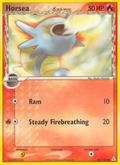 Horsea δ 66/110 Pokémon EX Holon Phantoms (2006) English card — catalogue reference