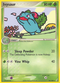 Ivysaur 34/100 Pokémon EX Crystal Guardians (2006) English card — catalogue reference