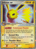 Jolteon ex 109/113 Pokémon EX Delta Species (2005) English card — catalogue reference