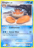 Kingler 20/106 Pokémon Great Encounters (2008) English card — catalogue reference