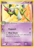 Kirlia 33/106 Pokémon EX Emerald (2005) English card — catalogue reference