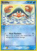 Krabby 54/100 Pokémon EX Crystal Guardians (2006) English card — catalogue reference