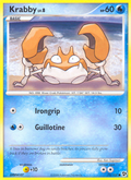 Krabby 75/106 Pokémon Great Encounters (2008) English card — catalogue reference