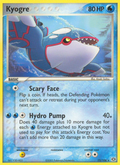 Kyogre 15/106 Pokémon EX Emerald (2005) English card — catalogue reference