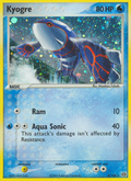 Kyogre 6/106 Pokémon EX Emerald (2005) English card — catalogue reference