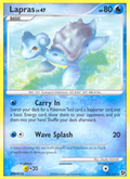 Lapras 21/106 Pokémon Great Encounters (2008) English card — catalogue reference
