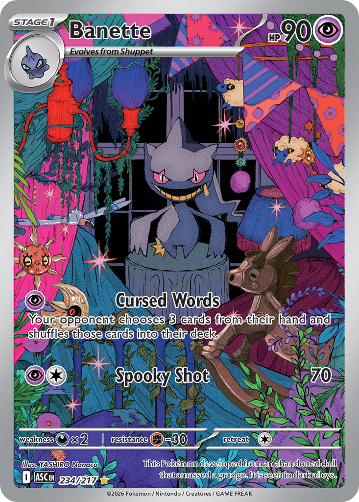Banette 234/217 — English Pokémon Ascended Heroes (2026)