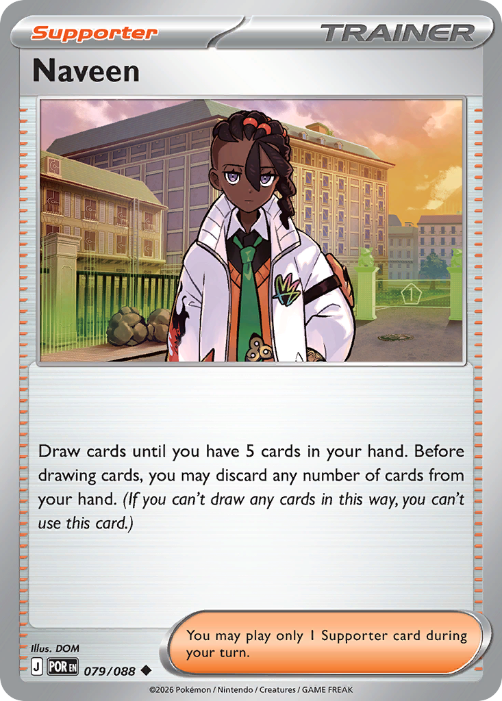 Naveen 79/88 — English Pokémon Perfect Order (2026)
