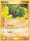 Larvitar 61/115 Pokémon EX Unseen Forces (2005) English card — catalogue reference