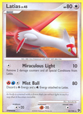 Latias 22/106 Pokémon Great Encounters (2008) English card — catalogue reference