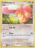 Lickitung 39/100 Pokémon Majestic Dawn (2008) English card — catalogue reference