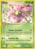 Lileep 56/92 Pokémon EX Legend Maker (2006) English card — catalogue reference