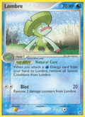 Lombre 34/107 Pokémon EX Deoxys (2005) English card — catalogue reference