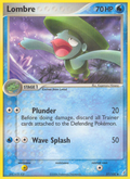 Lombre 37/100 Pokémon EX Crystal Guardians (2006) English card — catalogue reference