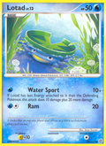Lotad 92/132 Pokémon Secret Wonders (2007) English card — catalogue reference