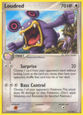 Loudred 23/100 Pokémon EX Crystal Guardians (2006) English card — catalogue reference