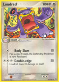 Loudred 35/106 Pokémon EX Emerald (2005) English card — catalogue reference