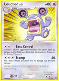 Loudred 44/106 Pokémon Great Encounters (2008) English card — catalogue reference