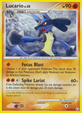 Lucario 61/146 Pokémon Legends Awakened (2008) English card — catalogue reference