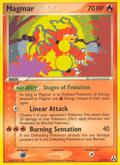 Magmar 21/92 Pokémon EX Legend Maker (2006) English card — catalogue reference