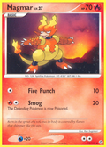 Magmar 93/132 Pokémon Secret Wonders (2007) English card — catalogue reference