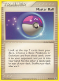 Master Ball 99/113 Pokémon EX Delta Species (2005) English card — catalogue reference