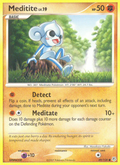 Meditite 89/130 Pokémon Diamond & Pearl (2007) English card — catalogue reference