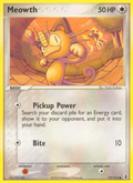 Meowth 77/113 Pokémon EX Delta Species (2005) English card — catalogue reference