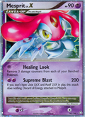 Mesprit LV.X 143/146 Pokémon Legends Awakened (2008) English card — catalogue reference