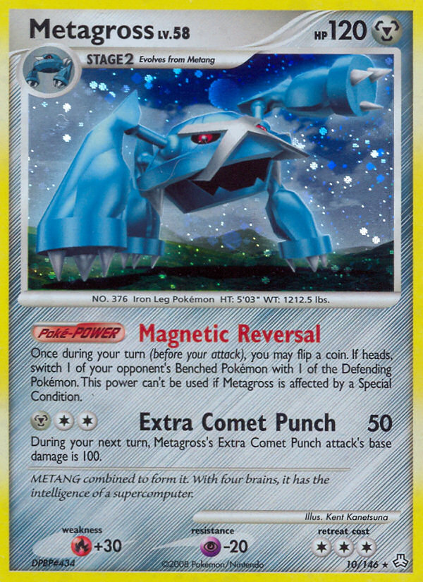 Metagross 10/146 Pokémon Legends Awakened (2008) English card — catalogue reference