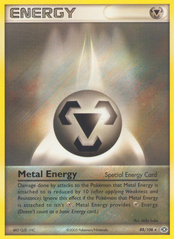 Metal Energy 88/106 Pokémon EX Emerald (2005) English card — catalogue reference